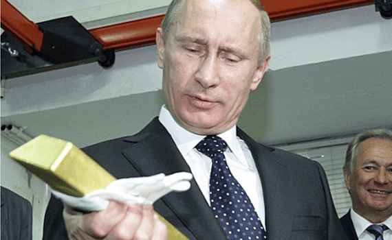 Putin Russische Zentralbank Gold